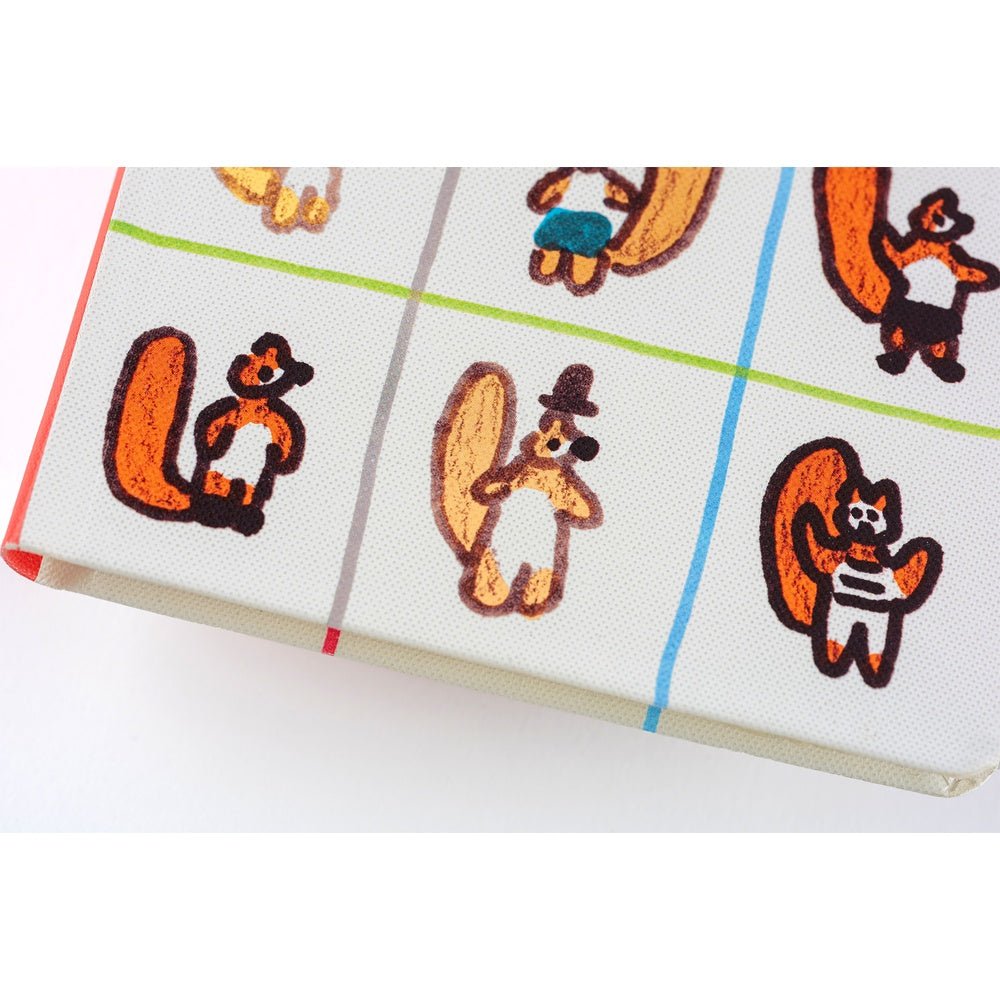 Hobonichi Techo Weeks 2026 - 100%ORANGE: Squirrel’s Moving Day Boston General Store