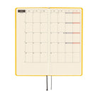 Hobonichi Techo Weeks 2026 - Colors: Full Moon Yellow Boston General Store