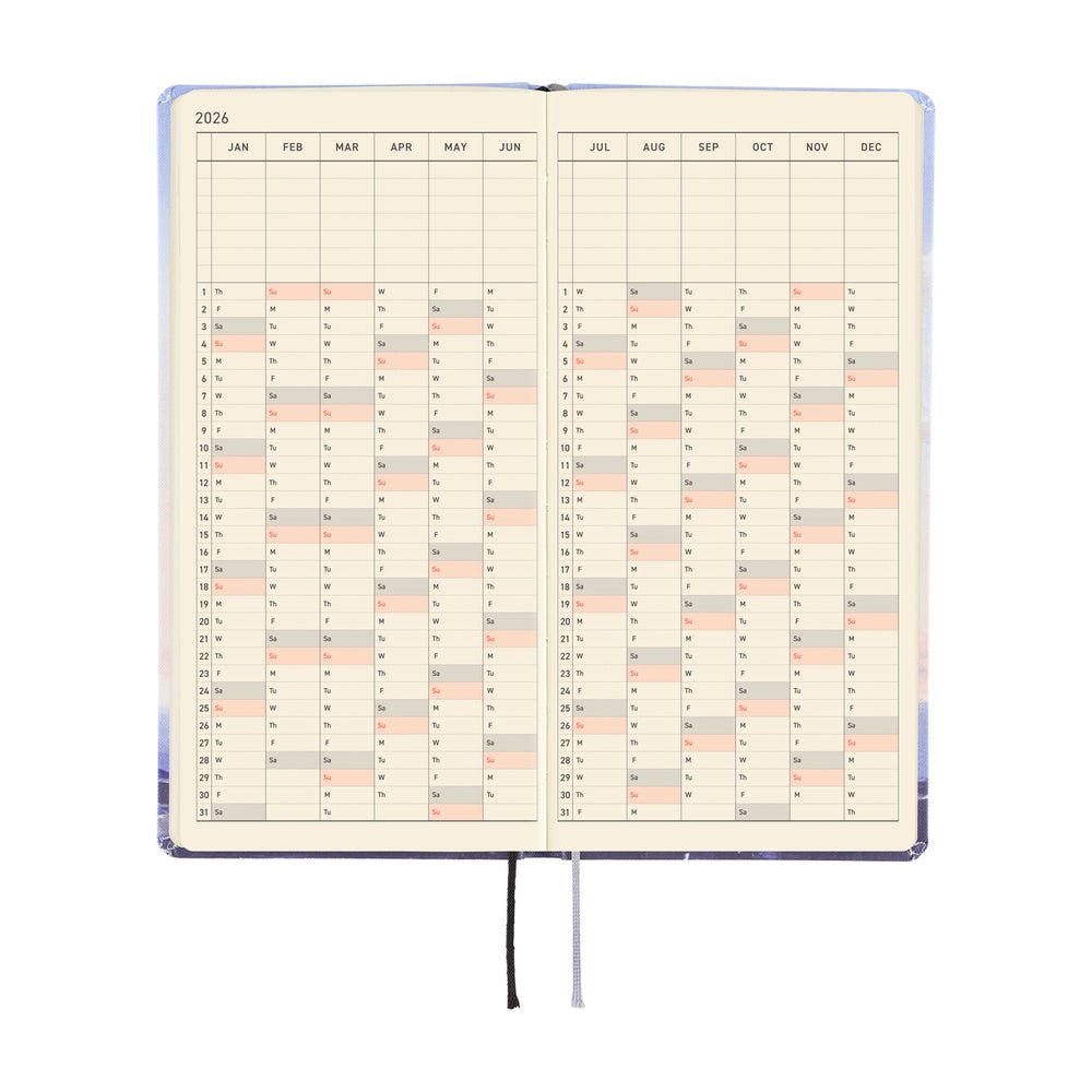 Hobonichi Techo Weeks 2026 - Kyohei Sakaguchi: En Route to Kumamoto Port at Dawn Boston General Store