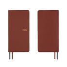 Hobonichi Techo Weeks 2026 - Leather: Wine Brown Boston General Store