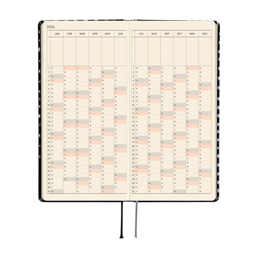 Hobonichi Techo Weeks 2026 - Makoto Matsubayashi: Dot Boston General Store