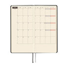 Hobonichi Techo Weeks 2026 - Paper Series: Black Gingham Boston General Store