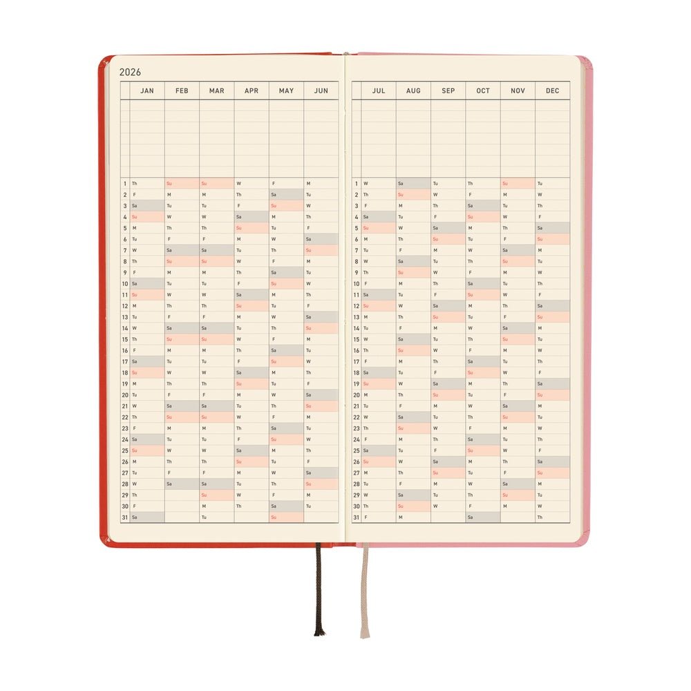 Hobonichi Techo Weeks 2026 - Tolight: A Bright Year Boston General Store