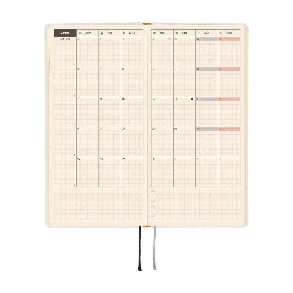 Hobonichi Techo Weeks 2026 - Yuichi Inoue: Amenimo Makezu Boston General Store