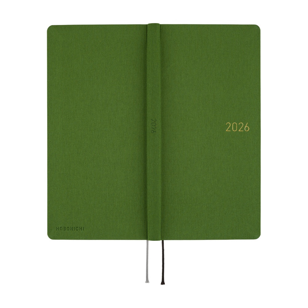 Hobonichi Techo Weeks 2026 - Colors: Antique Green at Boston General Store