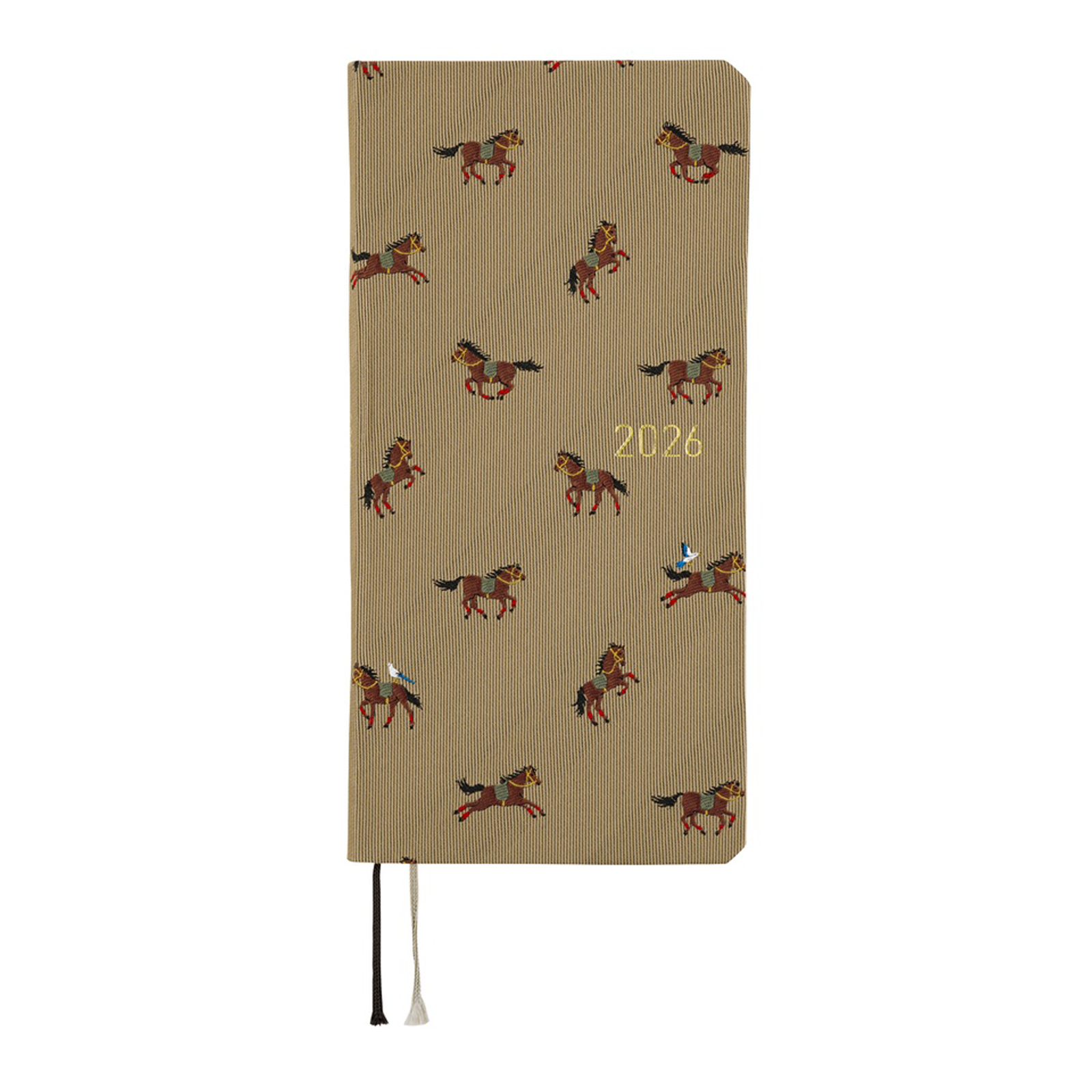 Hobonichi Techo Weeks 2026 - Bow & Tie: Galloping Horses at Boston General Store