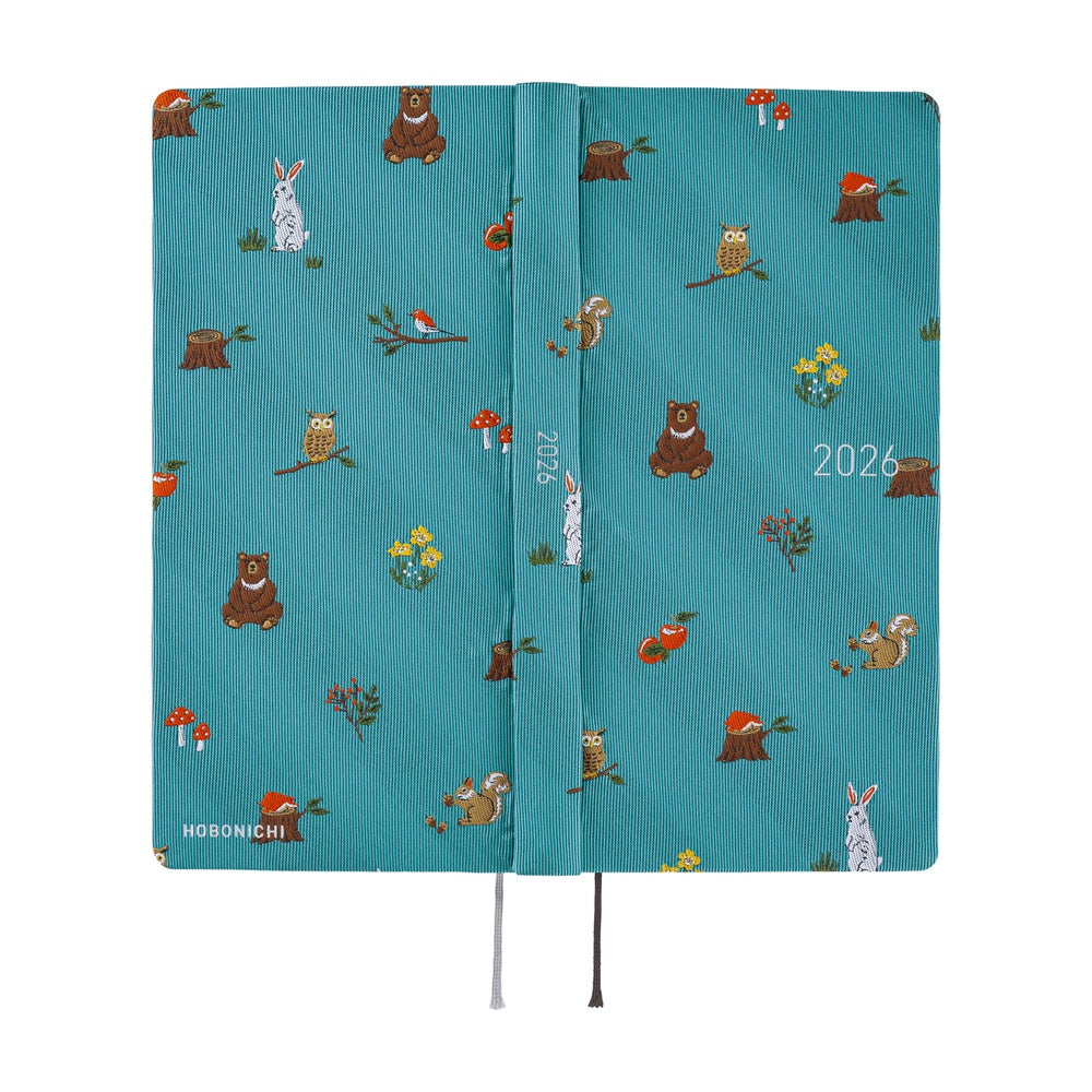 Hobonichi Techo Weeks 2026 - Bow &amp; Tie: In the Forest at Boston General Store