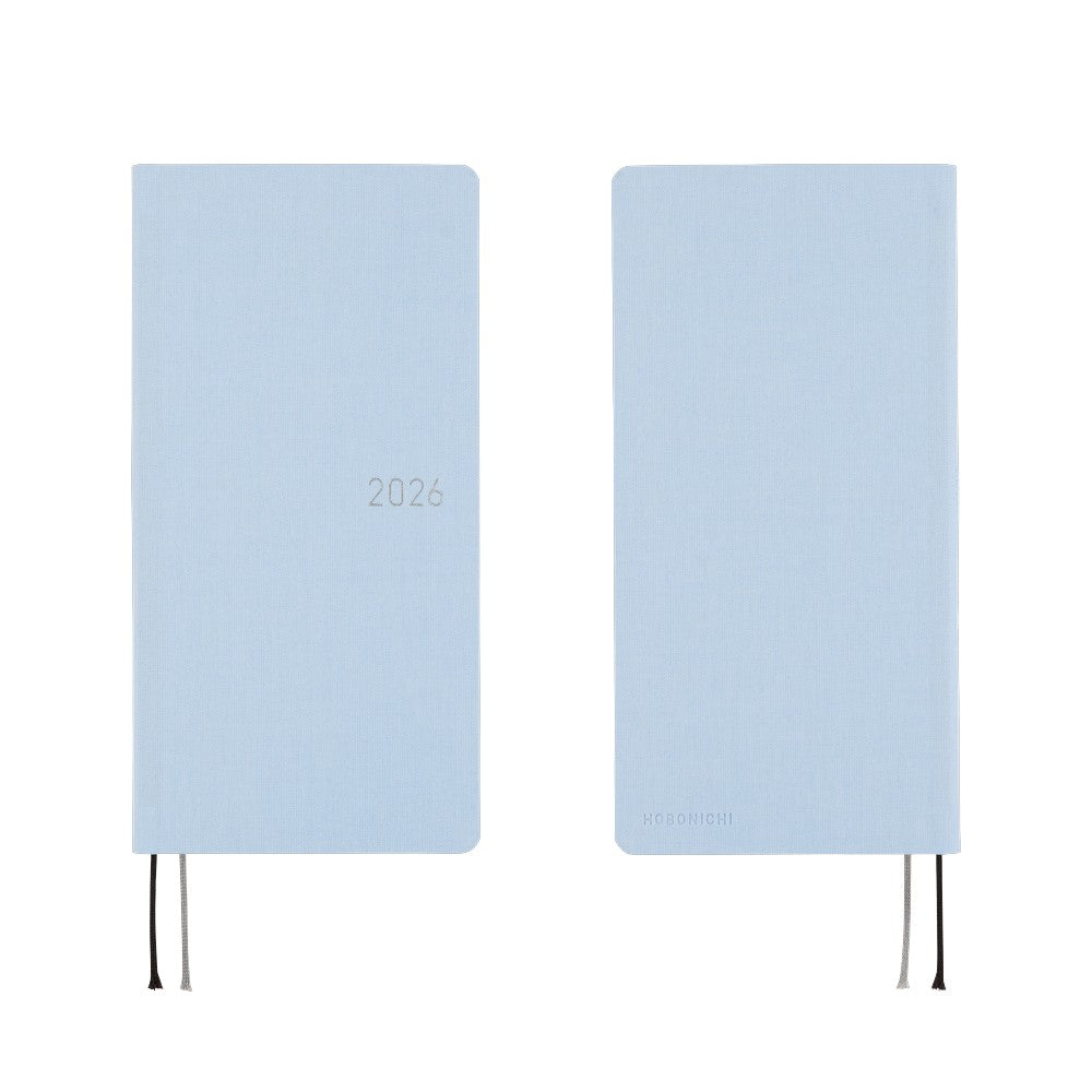 Hobonichi Techo Weeks 2026 - Colors: Sky Mist at Boston General Store