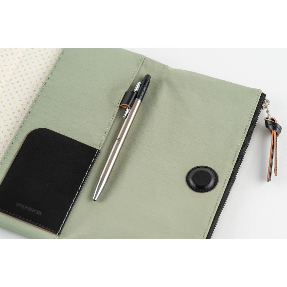 Hobonichi Techo Weeks Cover - Tragen: Oakmoss (Cover only, No Book) at Boston General Store