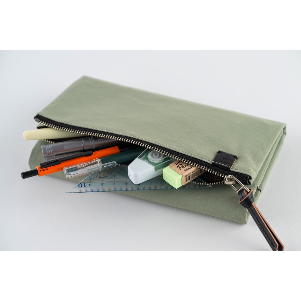 Hobonichi Techo Weeks Cover - Tragen: Oakmoss (Cover only, No Book) at Boston General Store