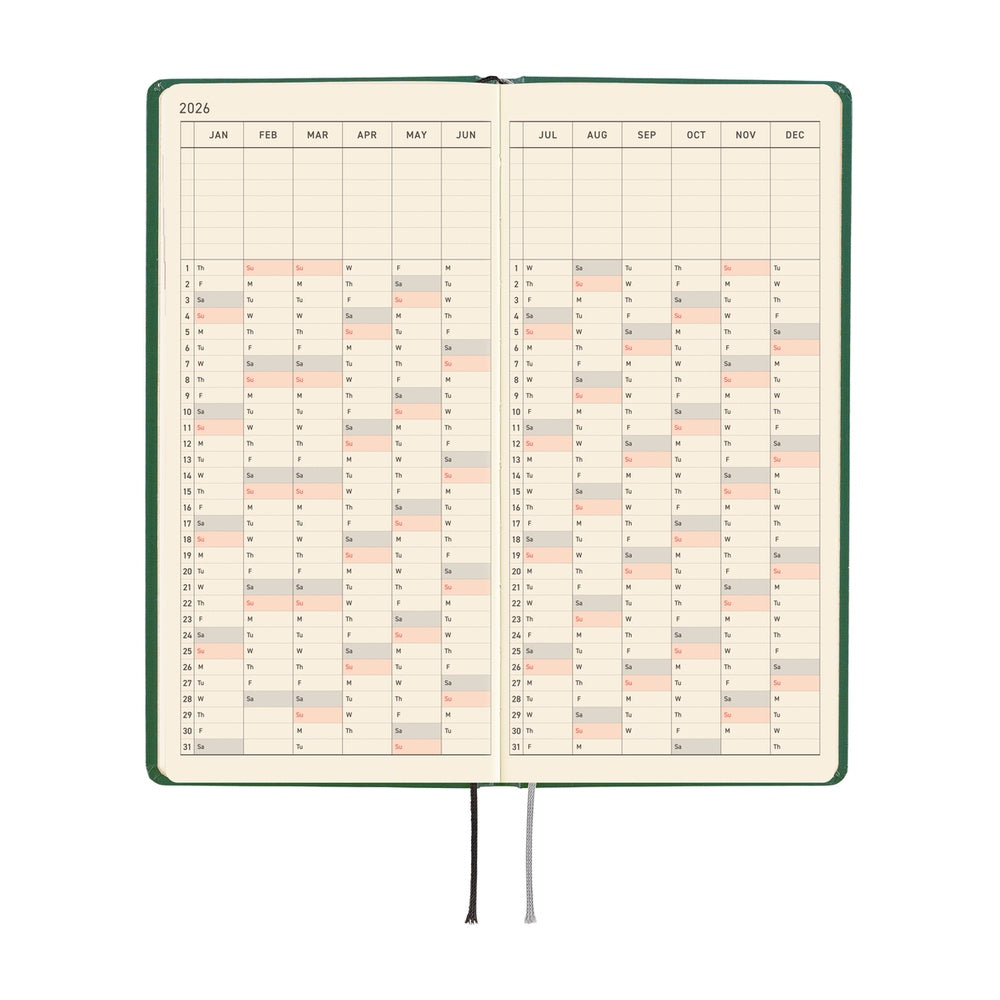 Hobonichi Techo Weeks 2026 - iyo okumi: A Story About Me at Boston General Store