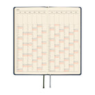 A 2027 Hobonichi Mega Weeks planner in Midnight Blue.