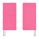 A 2027 Hobonichi Mega Weeks planner in the color Pink Sapphire.