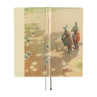 The exterior of a 2027 journal featuring illustrations of two rabbits blowing bubbles. The spine is imprinted with the words Unforgettable Moments in red. 