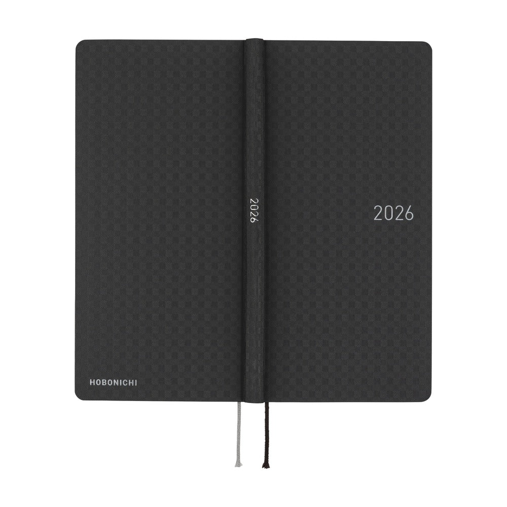 Hobonichi Techo Weeks 2026 - Paper Series: Black Gingham at Boston General Store