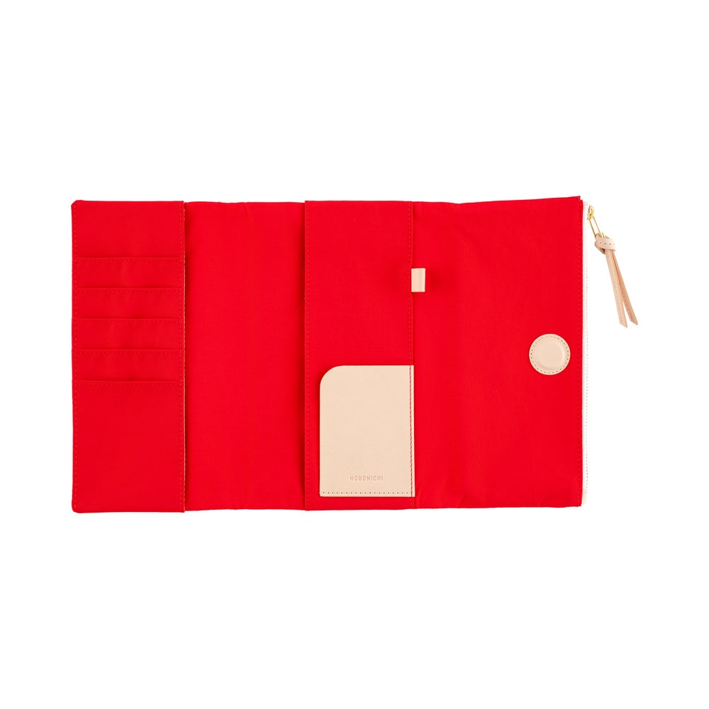 Hobonichi Techo Weeks Cover - Tragen: Red at Boston General Store