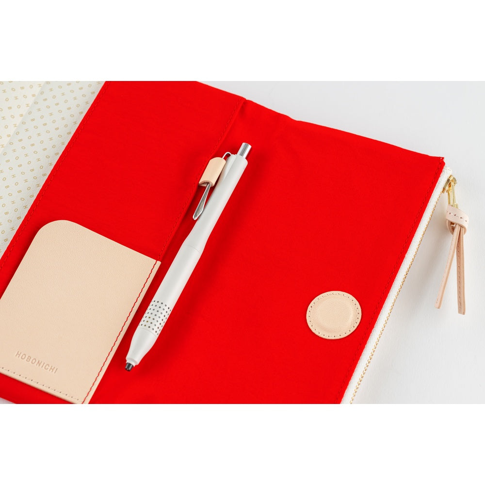 Hobonichi Techo Weeks Cover - Tragen: Red at Boston General Store