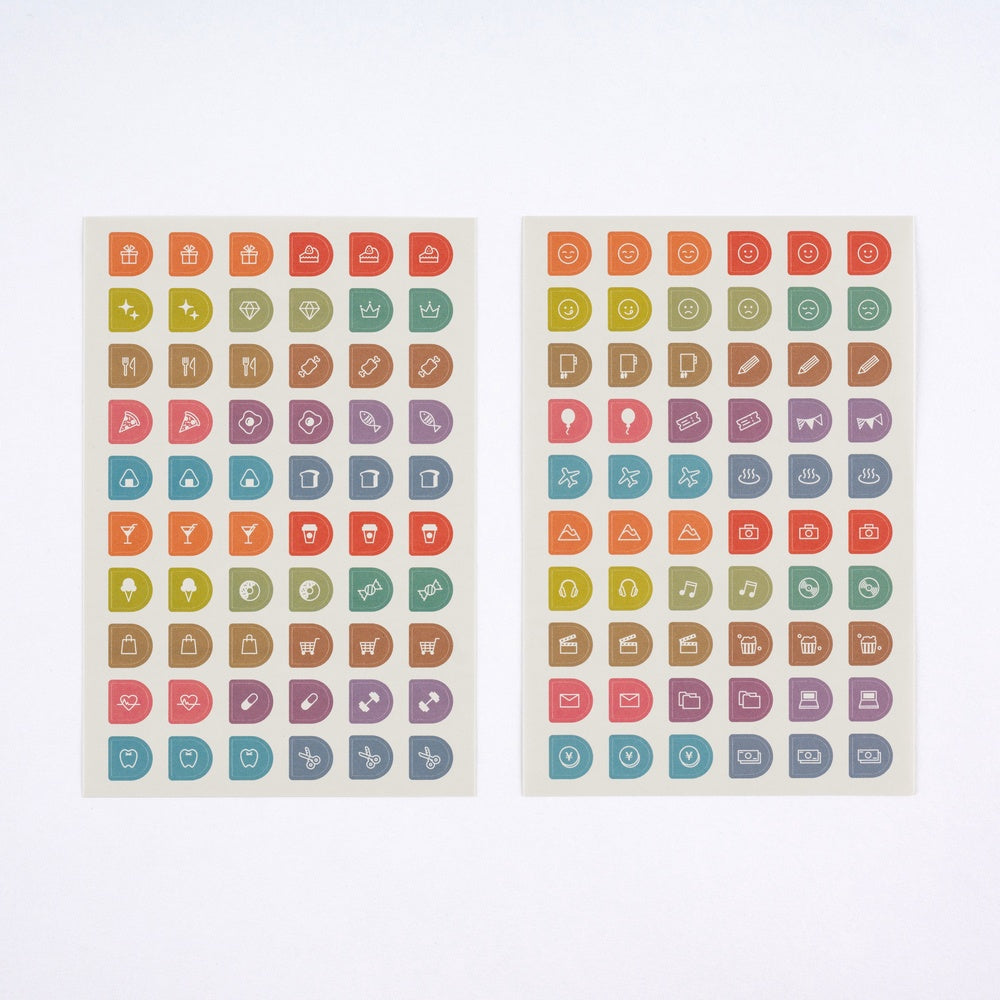 TSUKI no IRO: Sticker Set - Schedule at Boston General Store