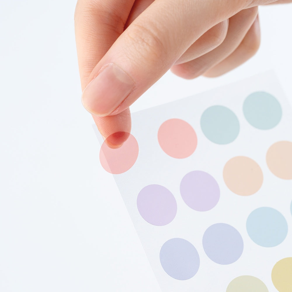 TSUKI no IRO: Transparent Dot Stickers at Boston General Store