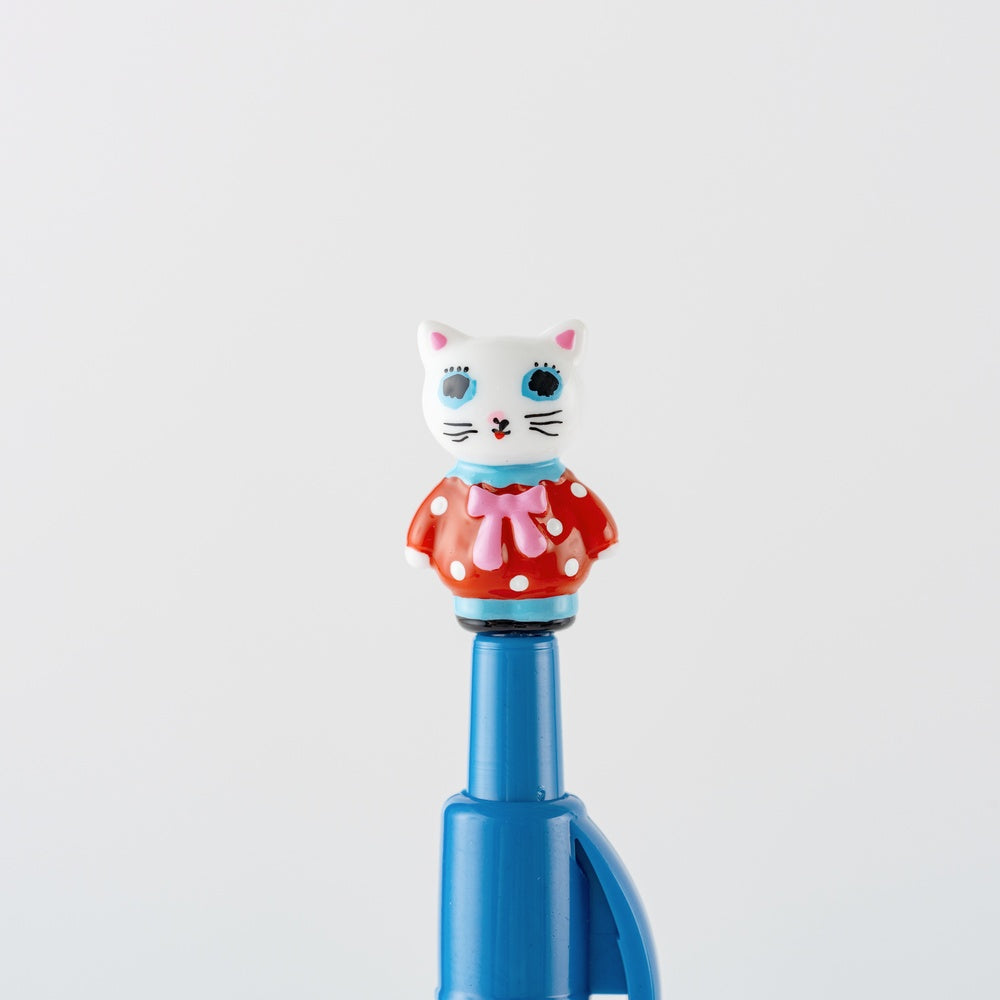 Yumi Kitagishi Ballpoint Pen - White Cat at Boston General Store