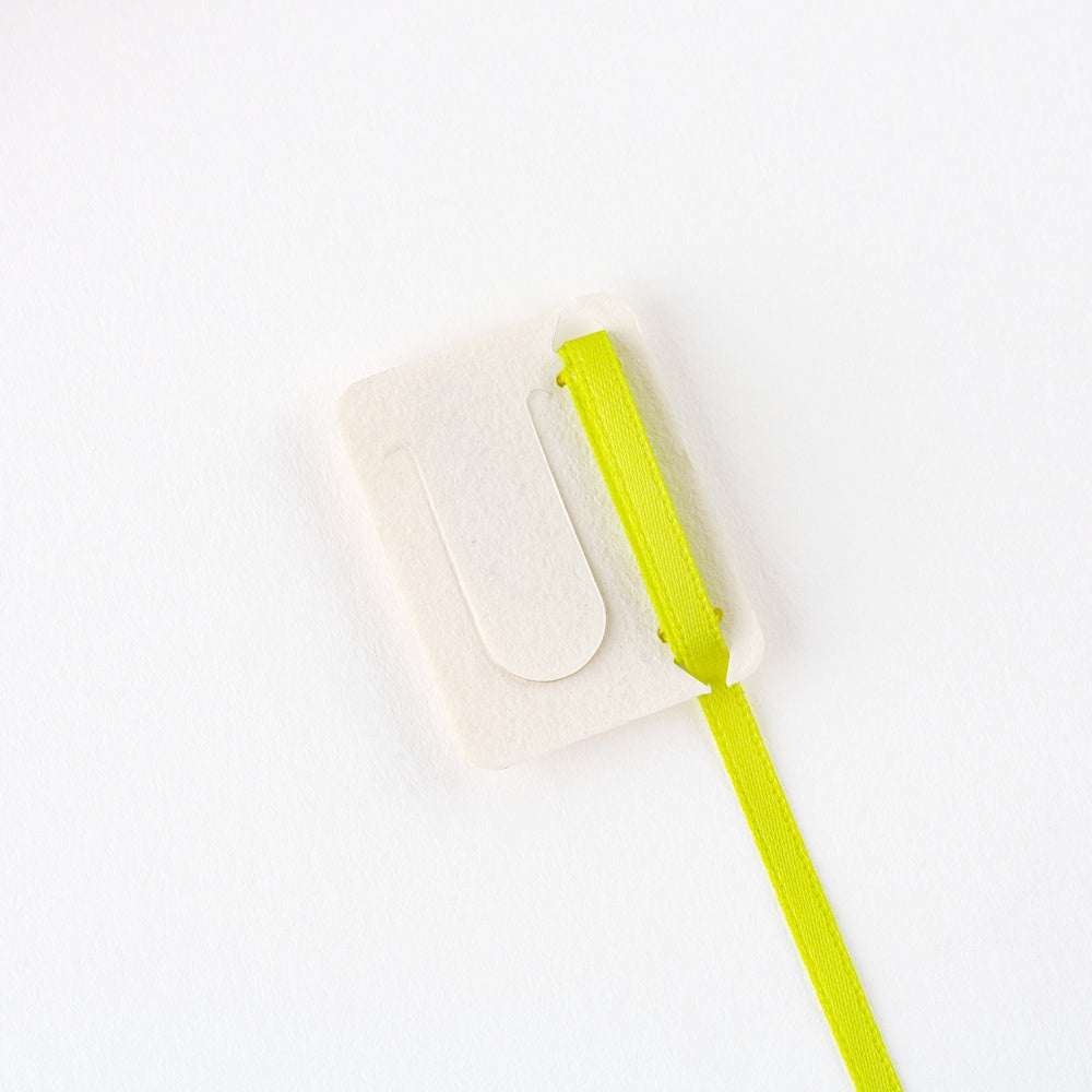 Yumi Kitagishi: Embroidered Bookmark - White Cat at Boston General Store