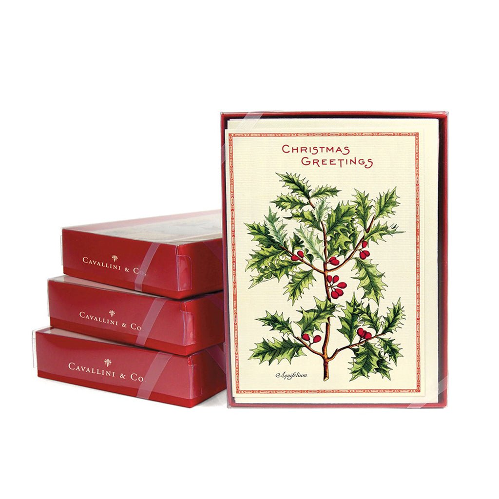 Holly Card, Boxed Set Boston General Store