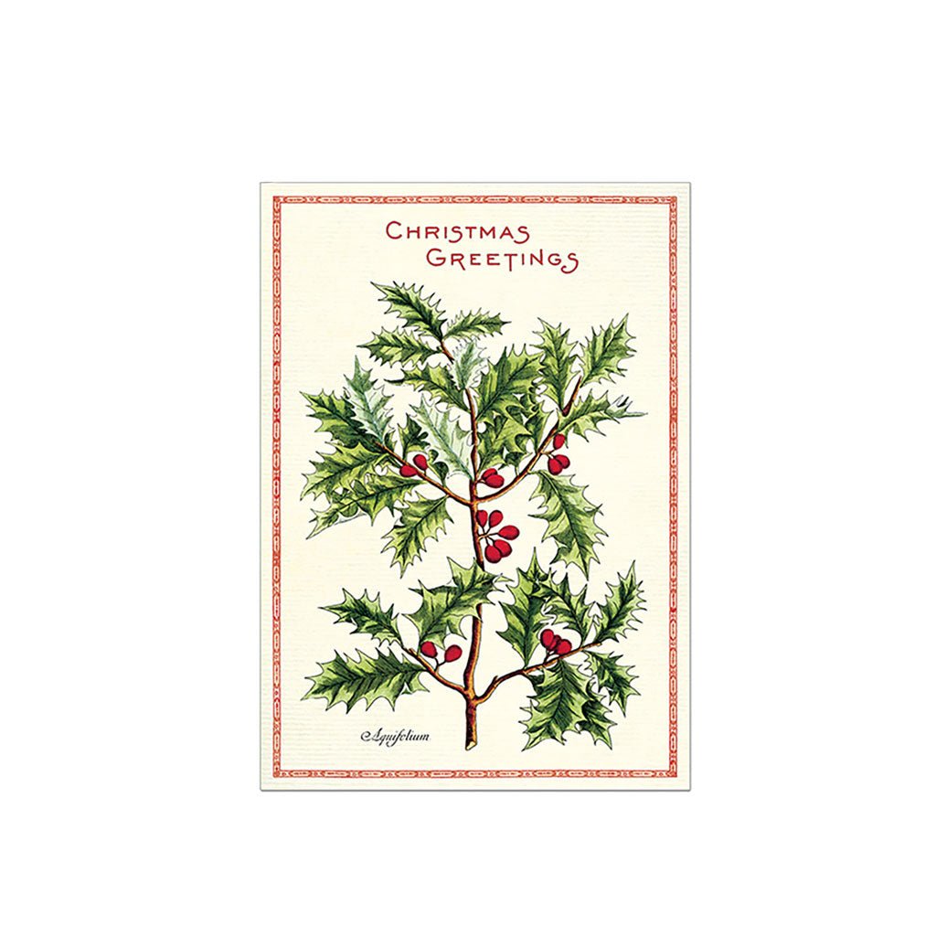 Holly Holiday Card Boston General Store