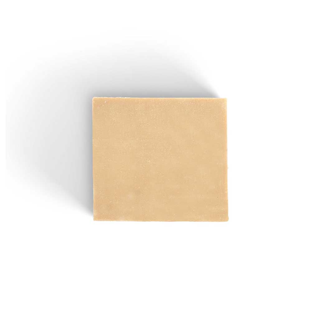 SallyeAnder honey beeswax soap on white background