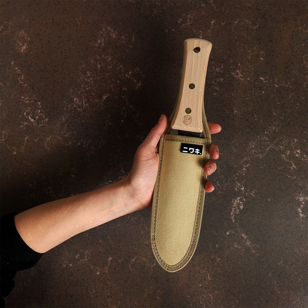 Hori Hori Japanese Trowel with Holster by Niwaki | Boston General