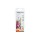 Pair of embroidery scissors in 3 Claveles packaging on white background