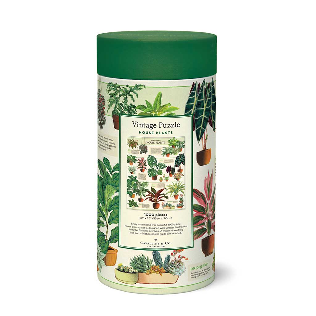 House Plants Vintage Puzzle Boston General Store
