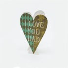 I Love You Dad Heart Card at Boston General Store