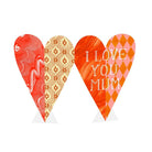 I Love You Mum Heart Card at Boston General Store