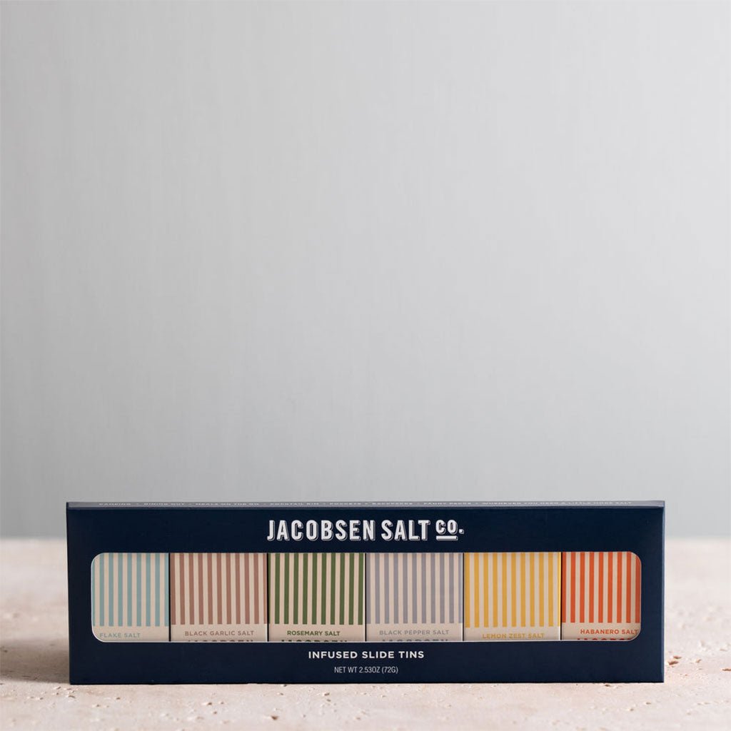 Jacobsen Salt Co. Infused Salt Tide Tin Collection | Boston
