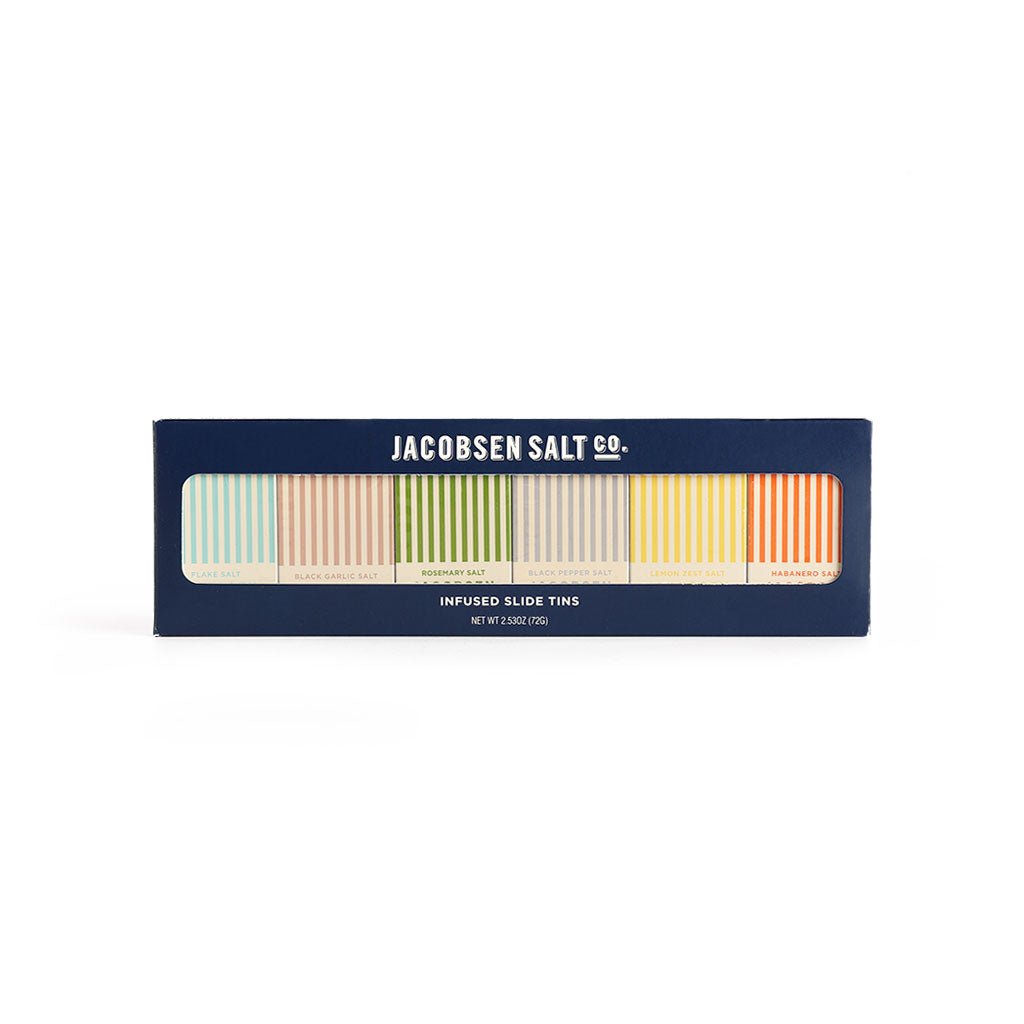 Jacobsen Salt Co. Infused Salt Tide Tin Collection | Boston
