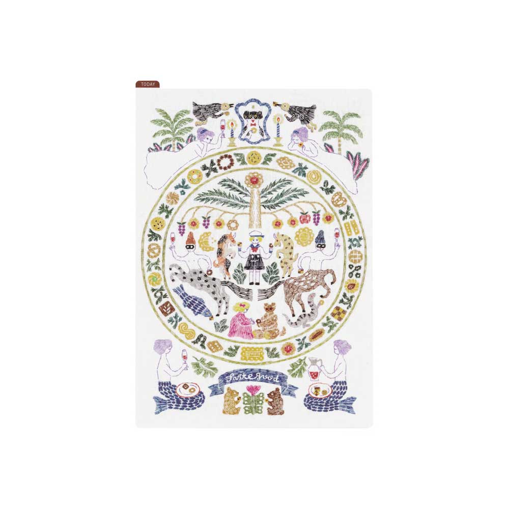 iyo okumi: Hobonichi Pencil Board for A5 Size Happy Tea Time Taste Good Boston General Store