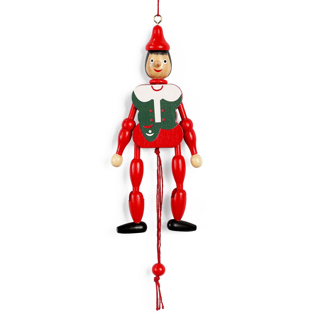 Jumping Jack Pinocchio Ornament Boston General Store
