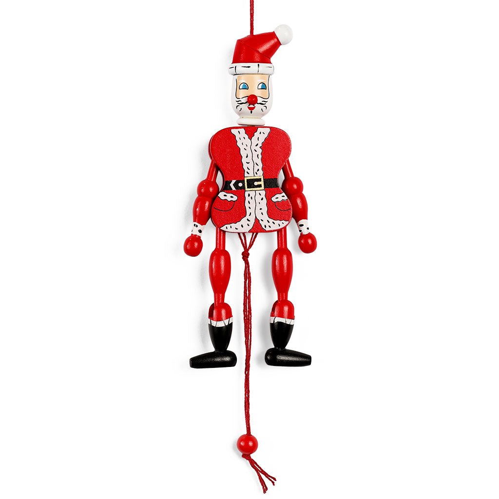 Jumping Jack Santa Ornament Boston General Store