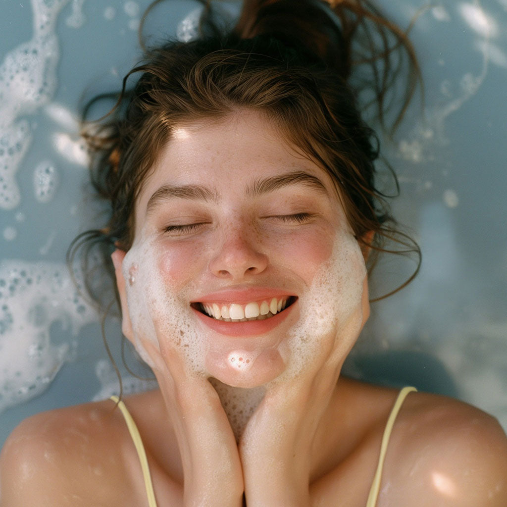 Eggwhite & Rosewater Facial Soap at Boston General Store