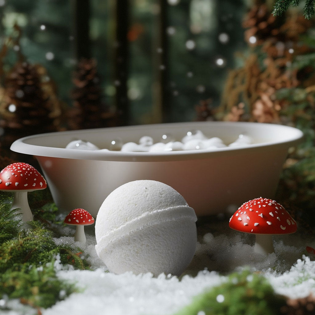 Swedish Dream Gnome Foam Bath Bomb at Boston General Store
