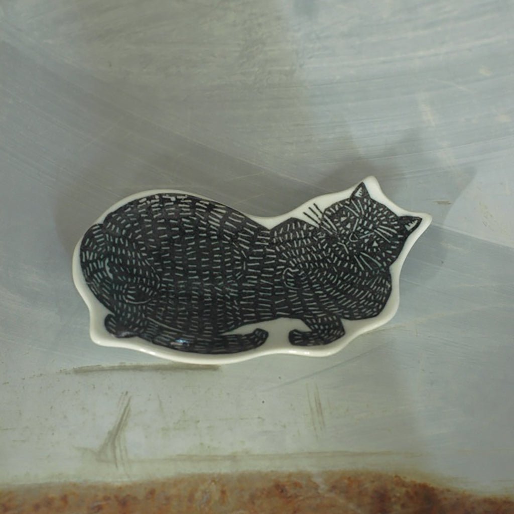 Kata Kata Black Cat Small Dish Boston General Store