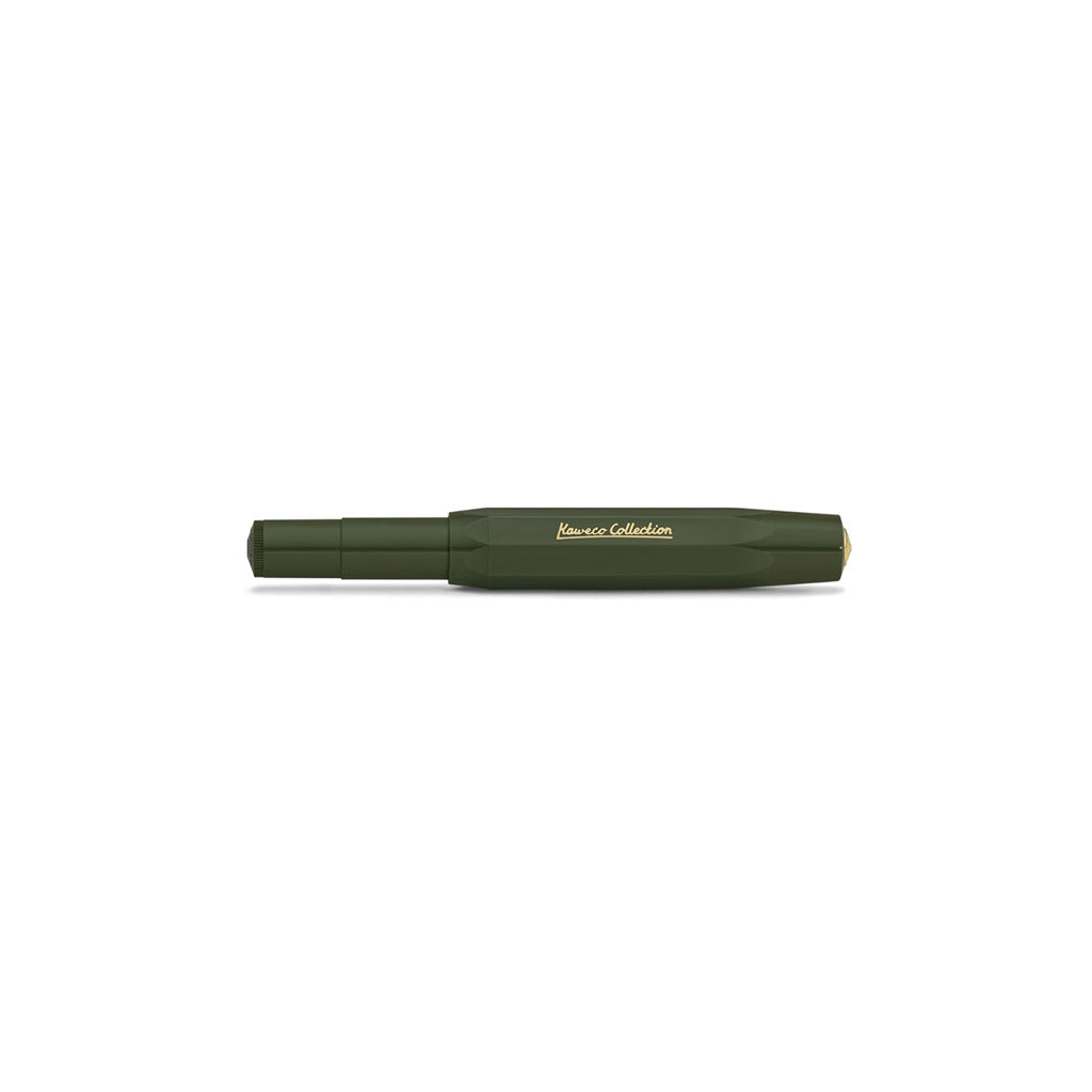 Kaweco Collector's Series Fountain Pen Dark Olive Fine  at Boston General Store