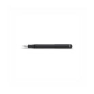 Black fountain pen on a white background