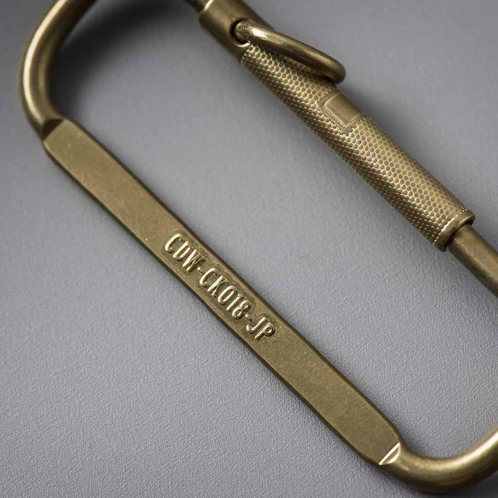 Kendrick Brass Key Ring    at Boston General Store