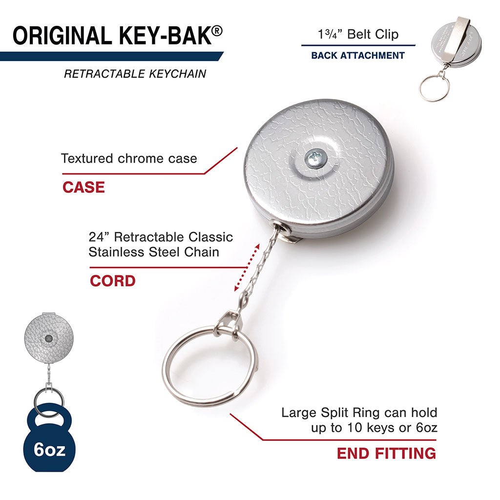 Key-Bak Retractable Keychain | Boston General Store