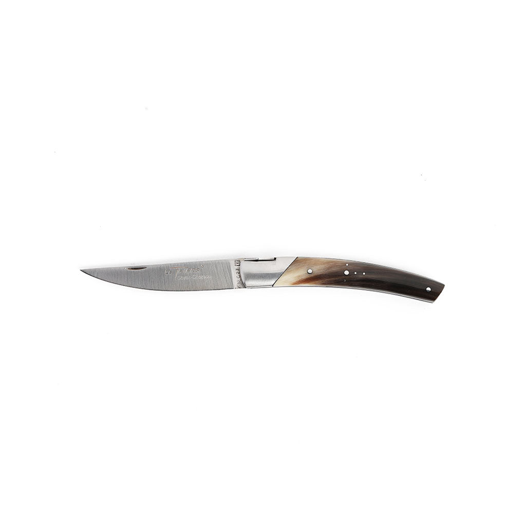 Le Thiers Pirou Horn Pocket Knife    at Boston General Store