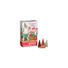 Small box of mini KNOX incense variety pack next to incense cones.