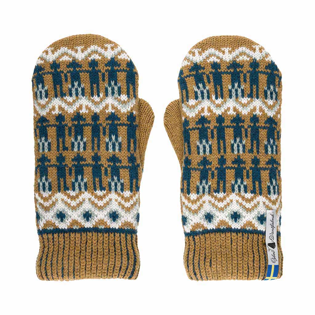 Öjbro Vantfabrik Koren Katarina Wool Mittens | Boston General Store