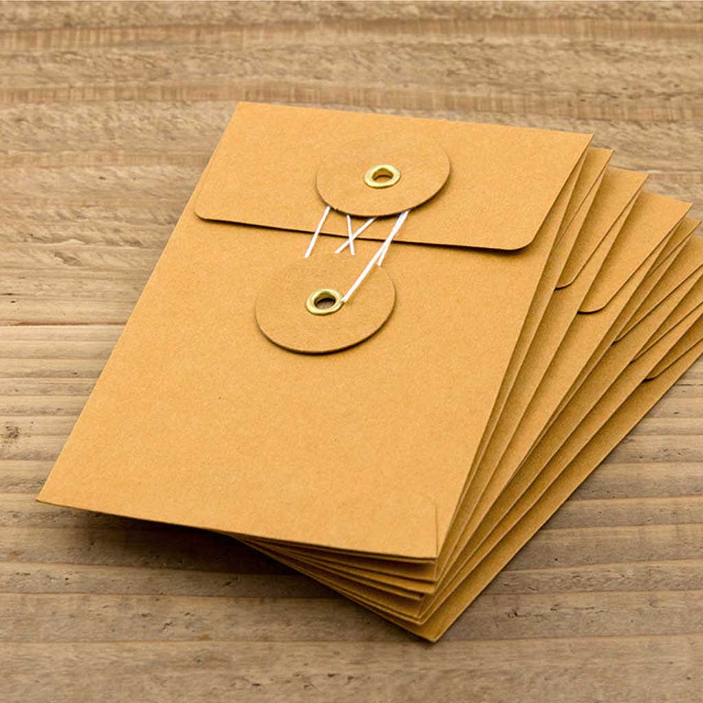 Kraft Envelopes with String at Boston General Store
