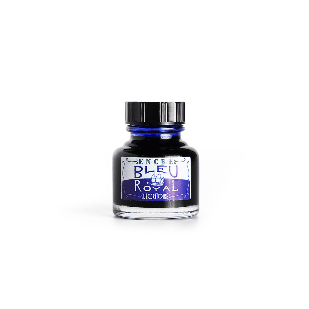 L&#39;Ecritoire Ink Bottle Bleu Royale (Royal Blue) at Boston General Store